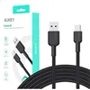 USB-C Cable to USB Aukey CB-NAC1 Black 1 m