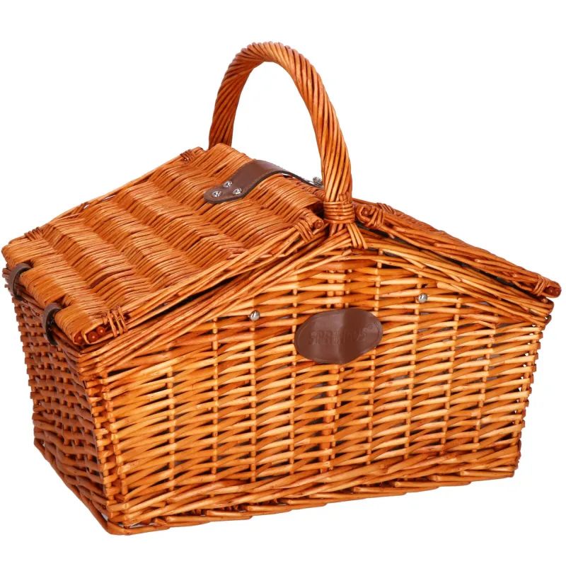Piknikkori varusteineen ja lämpöpussilla Springos CS0136 45x32x42 cm