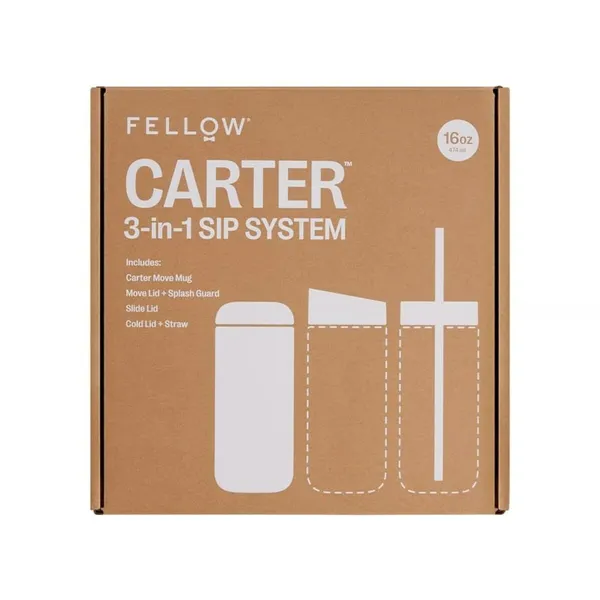 Thermos Fellow CBOX-MW White Stainless steel Ceramic 473 ml