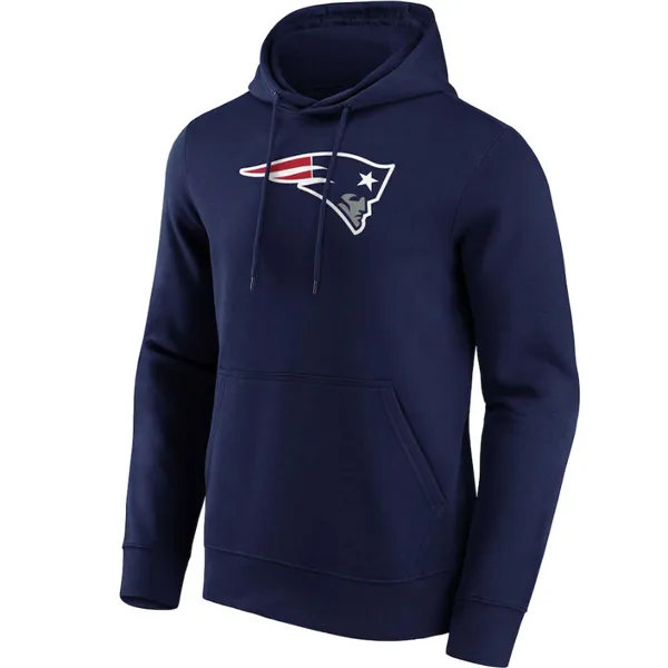 Training Sweatshirt for Adults New Era CHST PRNT TM LOG HOODY Blue (3XL)