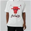 Short-sleeve Sports T-shirt NBA SCRIPT MESH New Era WHIFDR 60284736 White