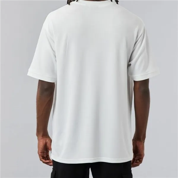 Short-sleeve Sports T-shirt NBA SCRIPT MESH New Era WHIFDR 60284736 White