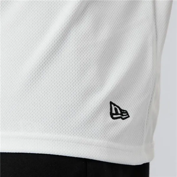 Short-sleeve Sports T-shirt NBA SCRIPT MESH New Era WHIFDR 60284736 White