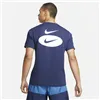 Men’s Short Sleeve T-Shirt Nike TEE ESS CORE 4 DM6409 410  Navy Blue