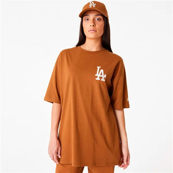 Short-sleeve Sports T-shirt New Era  TEE LOSDOD TPNSTN 60416427 Brown