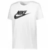 Women’s Short Sleeve T-Shirt TEE ESSENTL Nike ICN DX7906 100 White