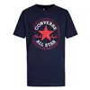 Child's Short Sleeve T-Shirt Converse CNVB CHUCK PATCH TEE 966500 BA0 Navy Blue