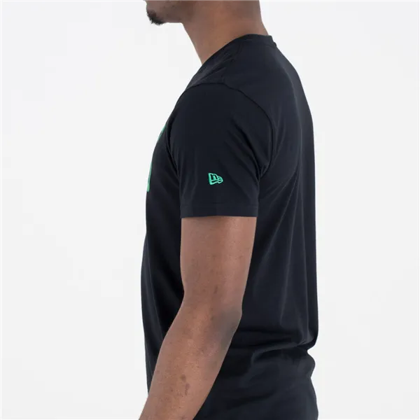 Short-sleeve Sports T-shirt New Era NOS NBA BOSCEL 60505459 Black