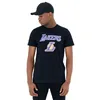 Short-sleeve Sports T-shirt New Era NOS NBA LOSLAK 60416756 Black