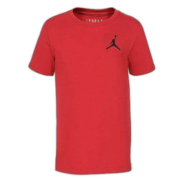 Child's Short Sleeve T-Shirt Nike JDB JUMPMAN AIR EMB 95A873 R78 Red