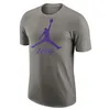 Men’s Short Sleeve T-Shirt Nike LAL M NK ES NBA JDN SS TEE FB9827 063 Grey