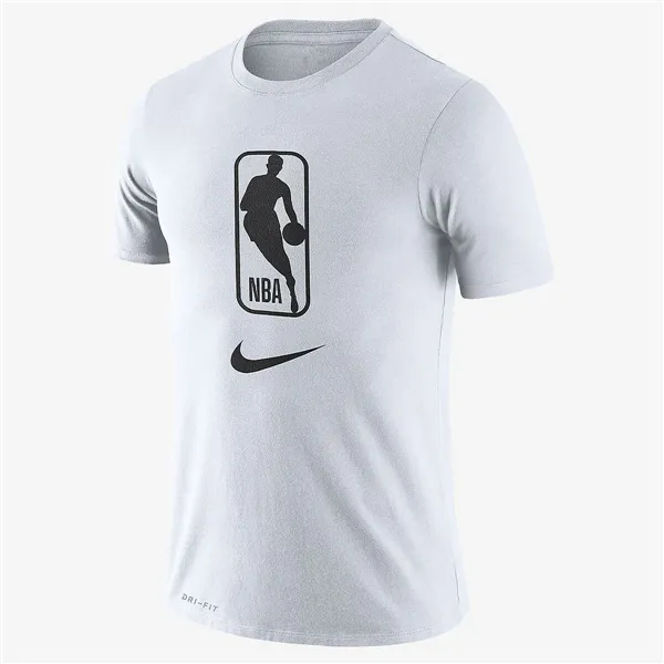 Men’s Short Sleeve T-Shirt Nike AT0515 100 White