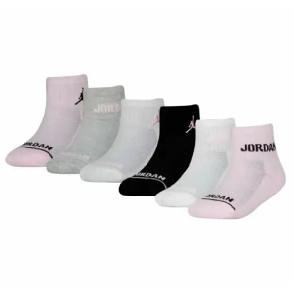 Sock pack Jordan JORDAN LEGEND ANK 6 P GJ0458 A9Y Pink 6 Pieces