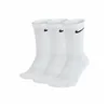 Sports Socks Nike SX7664 100 White 3 pairs