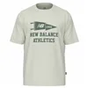 Men’s Short Sleeve T-Shirt New Balance Varsity Pennant MT51924 SST White