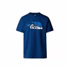 Men’s Short Sleeve T-Shirt The North Face Mountain Line Tee NF0A87NTD1R1 Blue