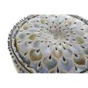 Pehmustettu istuin DKD Home Decor Sininen Beige