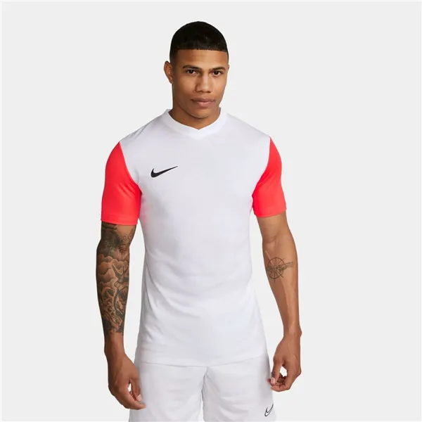 Men’s Short Sleeve T-Shirt Nike TIEMPO PREMIER 2 TEE DH8035 101 White