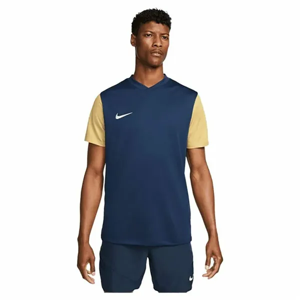 Men’s Short Sleeve T-Shirt Nike TIEMPO PREMIER 2 TEE DH8035 411 Navy Blue
