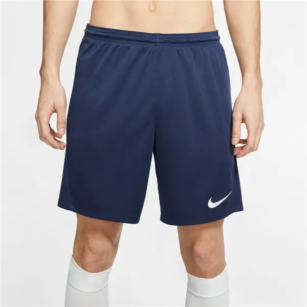 Men's Sports Shorts Nike PARK III KNIT SHORT BV6855 410 Navy Blue