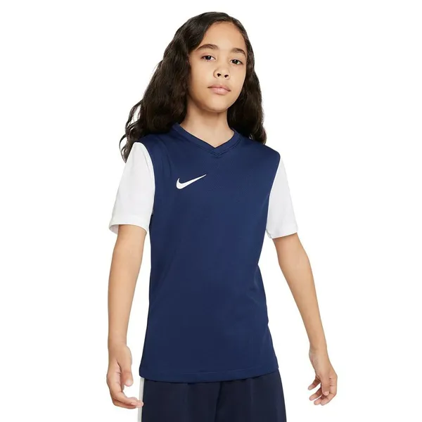 Child's Short Sleeve T-Shirt Nike TIEMPO PREMIER 2 TEE DH8389 410 Navy Blue