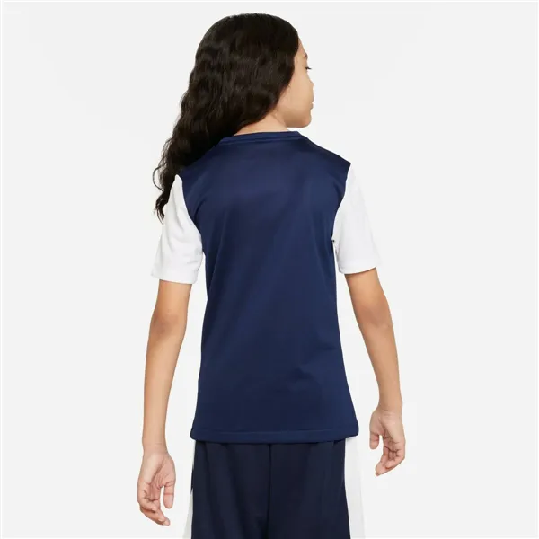 Child's Short Sleeve T-Shirt Nike TIEMPO PREMIER 2 TEE DH8389 410 Navy Blue