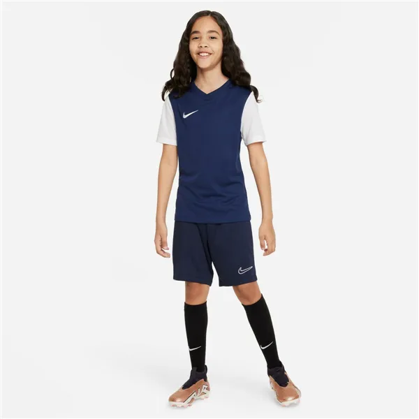Child's Short Sleeve T-Shirt Nike TIEMPO PREMIER 2 TEE DH8389 410 Navy Blue