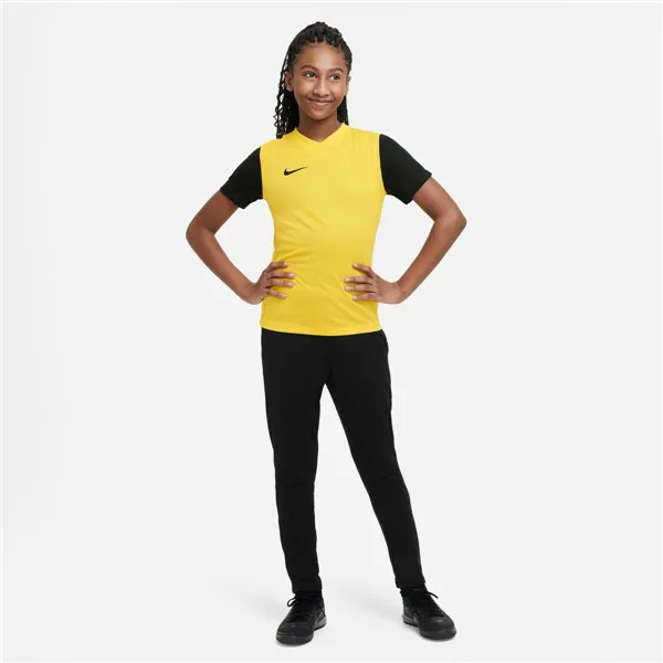 Child's Short Sleeve T-Shirt Nike TIEMPO PREMIER 2 TEE DH8389 719 Yellow