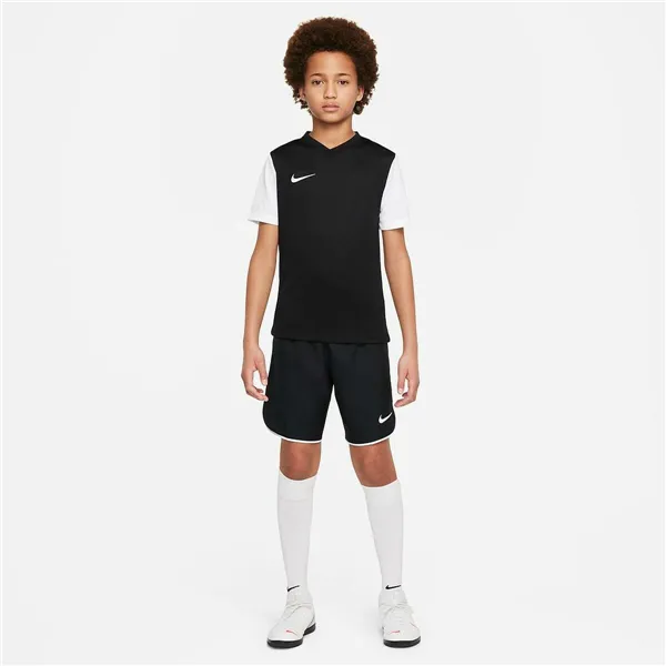 Child's Short Sleeve T-Shirt Nike TIEMPO PREMIER 2 DH8389 010 Black