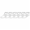 Sock pack Nike EVERYDAY LIGHTWEIGHT SX7679 100 White 6 pairs