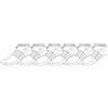 Sock pack Nike EVERYDAY LIGHTWEIGHT SX7679 100 White 6 pairs