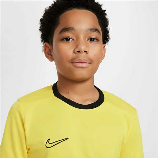 Child's Short Sleeve T-Shirt Nike NK DF ACD25 SS TOP FZ9758 719 Yellow