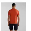 Men’s Short Sleeve T-Shirt Napapijri S-Bollo Ss 1 Orange