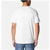 Men’s Short Sleeve T-Shirt Columbia CSC Basic Logo™ White