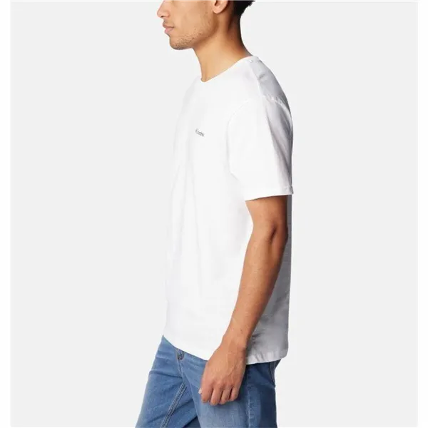 Men’s Short Sleeve T-Shirt Columbia CSC Basic Logo™ White