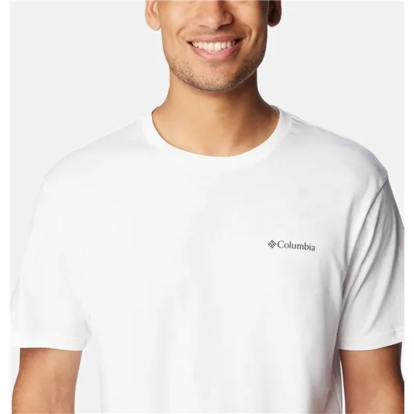 Men’s Short Sleeve T-Shirt Columbia CSC Basic Logo™ White