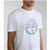 Short-sleeve Sports T-shirt Napapijri S-Bollo Ss 1  White