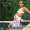 Case-Mate Mini Travel Tote Bag - Waterproof shoulder bag (Soap Bubble)
