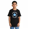 Child's Short Sleeve T-Shirt Converse Sustainable Core Black