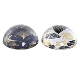 Paperipaino DKD Home Decor Kristalli (2 osaa)