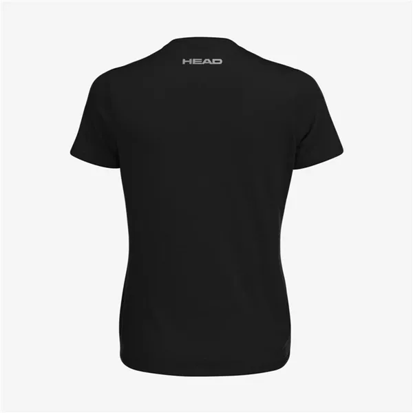 Short-sleeve Sports T-shirt Head Club Lucy Black Tennis