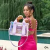 Case-Mate Mini Travel Tote Bag - Waterproof shoulder bag (Soap Bubble)