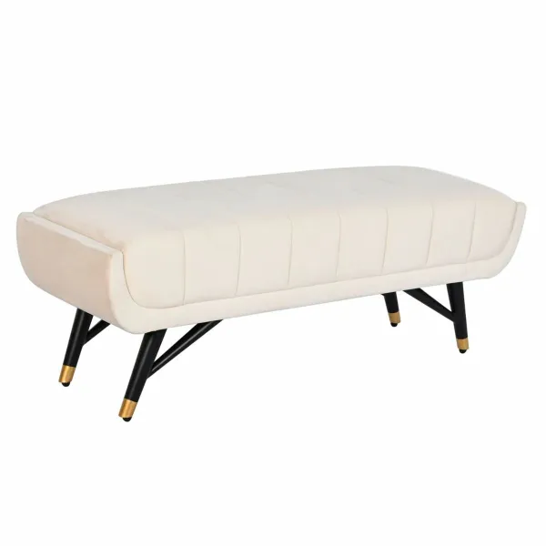Taburetė DKD Home Decor Kreminė