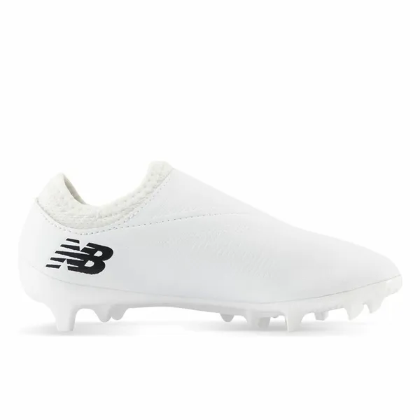 Childrens Football Boots New Balance Furon DispatchFg V7+ White