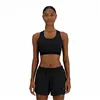Sports Bra New Balance Sleek Medium Black