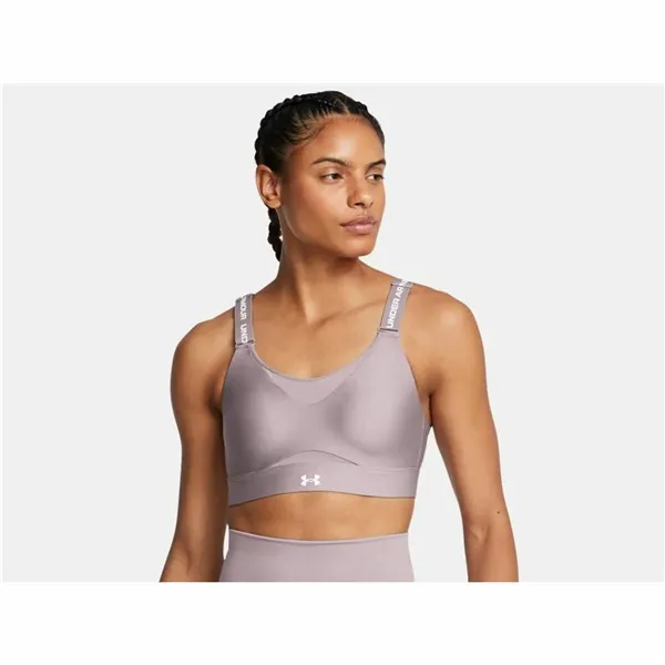 Sports Bra Under Armour Infinity High Brown