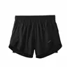Sports Shorts for Women Brooks Chaser 5" 2-in-1 Black