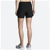 Sports Shorts for Women Brooks Chaser 5" 2-in-1 Black