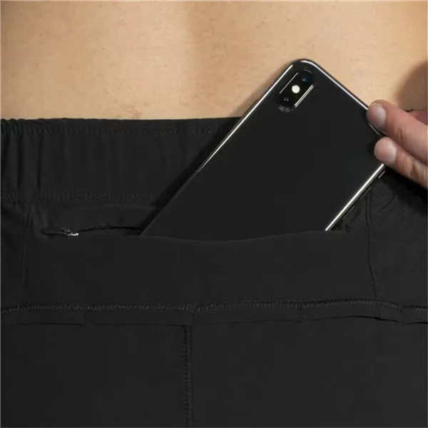 Sports Shorts for Women Brooks Chaser 5" 2-in-1 Black