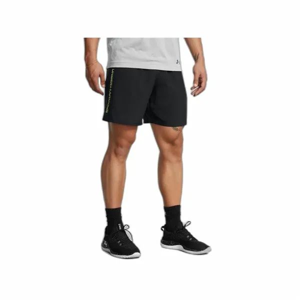 Men's Sports Shorts Under Armour Wordmark Black
